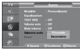 SAMSUNG LE37S71B - Ascolto dell'audio dell'imagine secondaria - 1