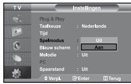 SAMSUNG LE37S71B - De Spelmodus gebruiken - 1