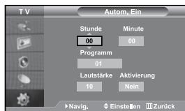 SAMSUNG LE37S71B - Fernseher automatisch ein- und ausschalten - 1