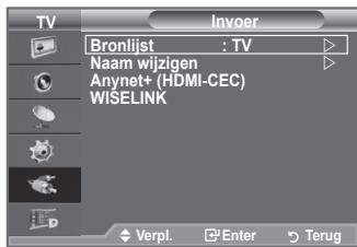 SAMSUNG LE40A552P3R - U kunt een keuze maken uit externe bronnen die op de ingangen van de TV zijn aangesloten. - 1