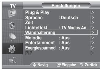 SAMSUNG LE40A552P3R - Öffnen des Menüs - 1