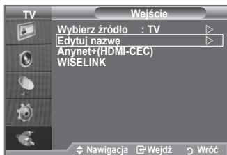 SAMSUNG LE40A552P3R - Nazwanie urządzeń podłączonych do gniazd wejściowych ułatwia wybieranie właściwego źródła sygnału. - 1
