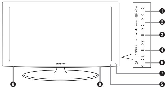 SAMSUNG LE40A552P3R - A fali konzol felszerelése - 5