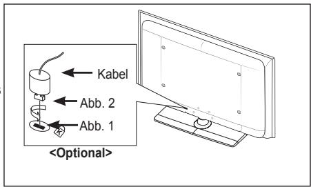 SAMSUNG LE40A552P3R - Kensington-Schloss als Diebstahlsicherung (modellabhängig) - 1