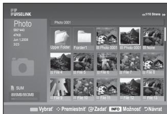 SAMSUNG LE40A552P3R - Zoznam: - 1