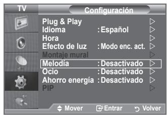 SAMSUNG LE40A552P3R - Melodía / Ocio / Ahorro energía - 1