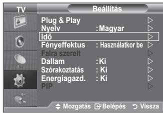 SAMSUNG LE40A552P3R - A televízió automatikus be- és kikapcsolása - 1