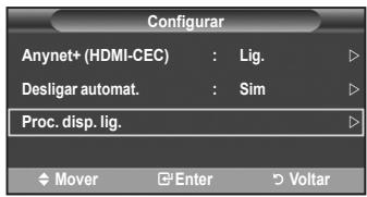 SAMSUNG LE40A552P3R - Procurar e Alternar entre dispositivos Anynet+ - 2