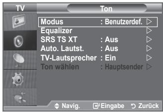 SAMSUNG LE40A552P3R - Audiofunktionen - 1
