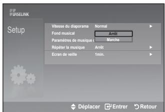 SAMSUNG LE40A552P3R - Fond musical : - 1