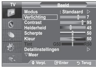 SAMSUNG LE40A552P3R - De TV heeft verschillende instellingen waarmee u de beeldkwaliteit kunt regelen. - 1