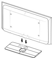 SAMSUNG LE40A552P3R - Instalowanie podstawy - 1