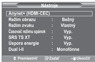 SAMSUNG LE40A552P3R - Používanie funkcie Anynet+ - 1