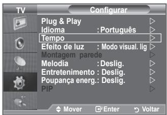 SAMSUNG LE40A552P3R - Ligar e desligar o televisor automaticamente - 1