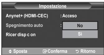 SAMSUNG LE40A552P3R - Disattivazione automatica di un dispositivo Anynet+ allo - 1