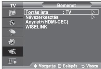 SAMSUNG LE40A552P3R - Választhat a TV kimeneti csatlakozóihoz csatlakoztatott külső jelforrások közül. - 1