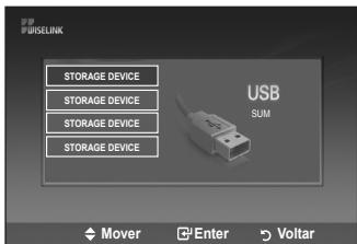 SAMSUNG LE40A552P3R - Utilizar o menu WISELINK - 2