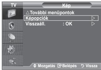 SAMSUNG LE40A552P3R - A képopció beállítása - 1