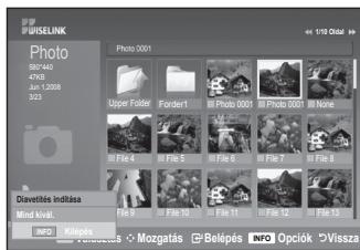 SAMSUNG LE40A552P3R - Diavetítés megtekintése - 3