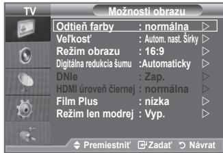 SAMSUNG LE40A552P3R - Môžete vrátit' spät' pôvodné nastavenia z výroby. - 2