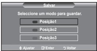 SAMSUNG LE40A552P3R - Memorizar a Posição - 3