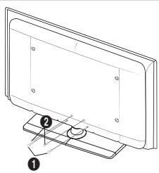 SAMSUNG LE40A552P3R - Using the Anti-Theft Kensington Lock (depending on the model) - 2
