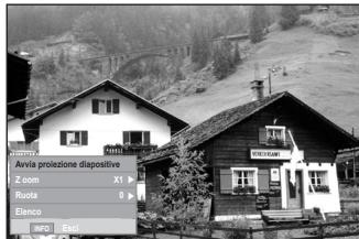 SAMSUNG LE40A552P3R - Utilizzo del menu opzioni - 1