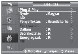 SAMSUNG LE40A552P3R - Ha vissza kívánja állítani ezt a funkciót... - 1