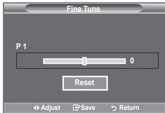 SAMSUNG LE40A552P3R - Fine Tuning Channel Reception - 2