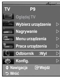 SAMSUNG LE40A552P3R - Odbiór dźwięku za pomocą odbiornika - 1