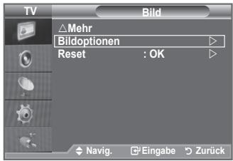 SAMSUNG LE40A552P3R - Konfigurieren der Bildoptionen - 1