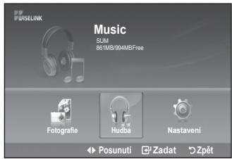 SAMSUNG LE40A552P3R - Používání seznamu MP3 - 1