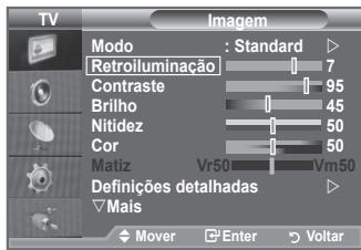 SAMSUNG LE40A552P3R - O televisor tem várias definições que permitem controlar a qualidade da imagem. - 1