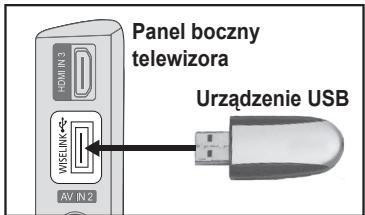 SAMSUNG LE40A552P3R - Korzystanie z funkcji WISELINK - 1