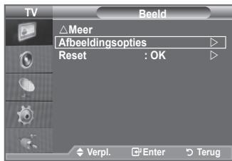 SAMSUNG LE40A552P3R - De optie Beeld configureren - 1