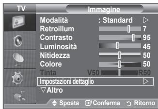 SAMSUNG LE40A552P3R - È possibile selezionare il tono del colore ottimale per la propria vista. - 1