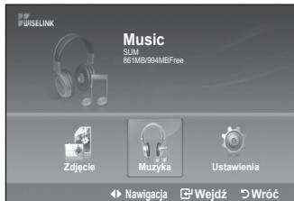 SAMSUNG LE40A552P3R - Korzystanie z listy MP3 - 1