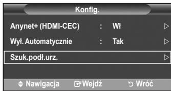 SAMSUNG LE40A552P3R - Wyszukiwanie i przełączanie pomiędzy urządzeniami Anynet+ - 2