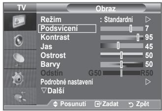 SAMSUNG LE40A552P3R - Televizor nabízí několik možností umožňujících nastavit kvalitu obrazu. - 1