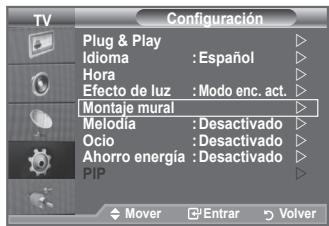SAMSUNG LE40A552P3R - Acceso al menú - 1