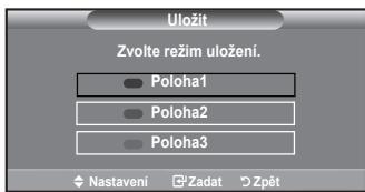 SAMSUNG LE40A552P3R - Zapamatování polohy - 3