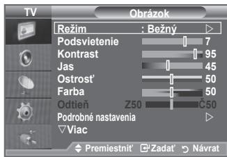 SAMSUNG LE40A552P3R - Vybrat' môžete typ obrazu, ktorý najlepšie zodpovedá vašim požiadavkám na pozeranie. - 1