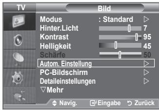 SAMSUNG LE40A552P3R - Bild zurücksetzen - 1