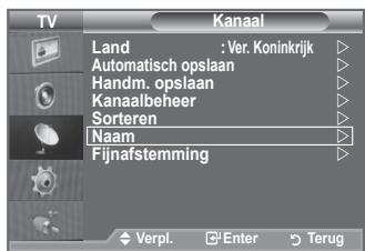 SAMSUNG LE40A552P3R - Kanaalnamen vastleggen - 1