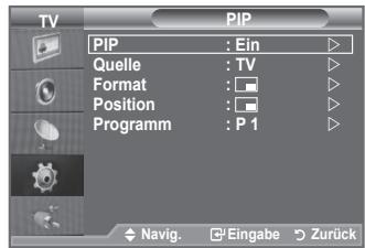 SAMSUNG LE40A552P3R - Bild-in-Bild-Funktion (PIP) verwenden - 2