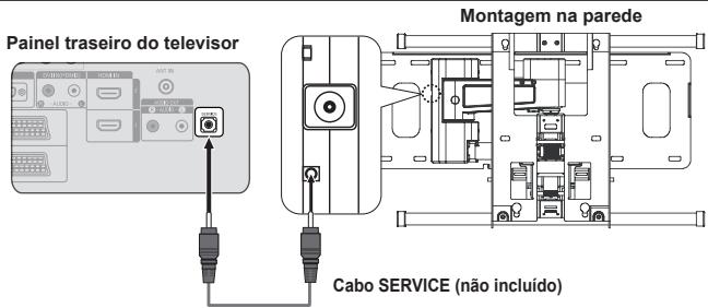 SAMSUNG LE40A552P3R - Montagem na Parede (Vendida Separadamente) - 1