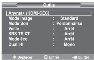 SAMSUNG LE40A552P3R - Utilisation de la fonction Anynet+ - 1