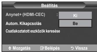 SAMSUNG LE40A552P3R - Az Anynet+ funkció használata - 3