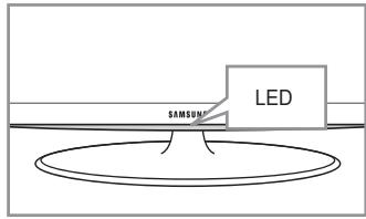 SAMSUNG LE40A552P3R - Configuración del efecto de luz (según el modelo) - 2