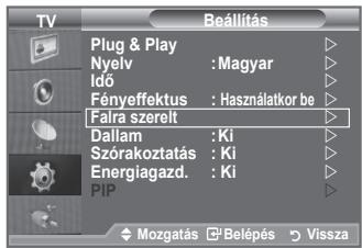 SAMSUNG LE40A552P3R - Belépés a menübe - 1